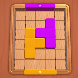 Color Block Jam Wood Block